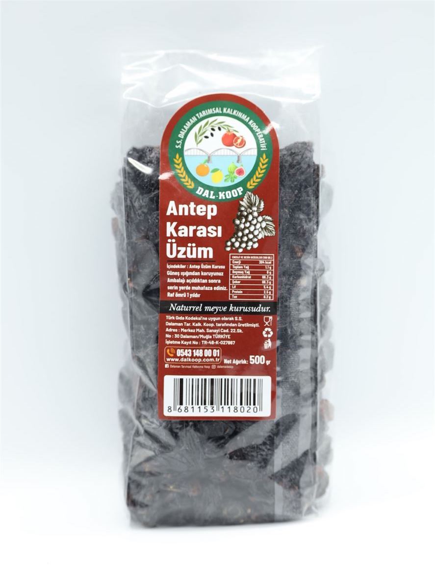 Antep Karası Üzüm Kurusu